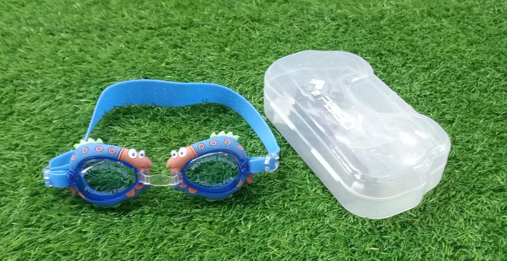 Kids Swimming Goggles with Protective Case