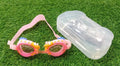 Kids Swimming Goggles with Protective Case